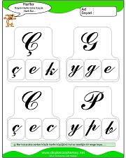 Büyük ve Küçük Sesleri Eşleştir